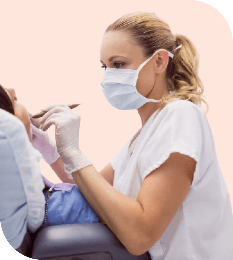 Dentist providing patient-centered care at Dental Point